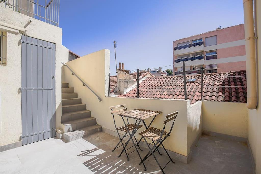 Endoume, Charmant T2 Au Calme, Terrasse, 13007 Marsiglia Esterno foto